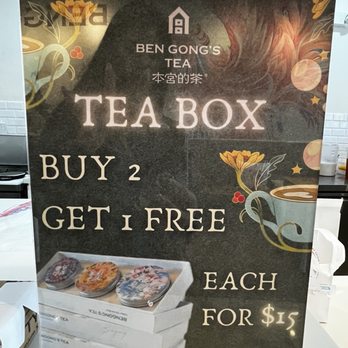 BenGong's Tea - Arcadia - Menu - Bubble Tea Near Me - Arcadia, California
