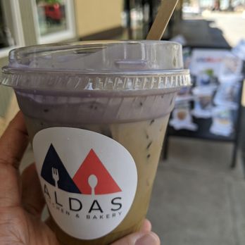 Aldas Kitchen and Bakery - Ube Cream Cold Brew - Filipino Near Me - Pittsburg, California Aldas Kitchen and Bakery - Ube Cream Cold Brew - Filipino Near Me - Pittsburg, California