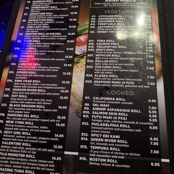 Fuji Japanese Steakhouse - The menu one page of it. - Japanese Near Me - Mentor, Ohio Fuji Japanese Steakhouse - The menu one page of it. - Japanese Near Me - Mentor, Ohio