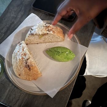 Lilia - Focaccia, Roasted Leeks, Green Garlic Butter - Italian Near Me - Brooklyn, New York Lilia - Focaccia, Roasted Leeks, Green Garlic Butter - Italian Near Me - Brooklyn, New York