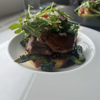 iconiq - Iberico Pluma with Mascarpone Polenta - French Near Me - Seattle, Washington
