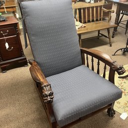 Oak chair. It's yours for $1200 Oak chair. It's yours for $1200
