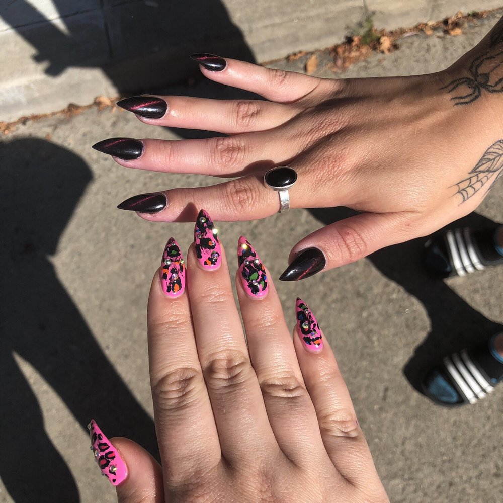 Nail Club - Fill, plus gel and design for me and my sister. - Nail Salons Near Me - Santa Cruz, California Nail Club - Fill, plus gel and design for me and my sister. - Nail Salons Near Me - Santa Cruz, California
