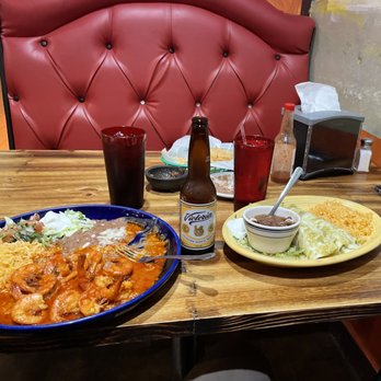 Vallarta Grill - Camarones a la cora and veggie enchiladas - Mexican Near Me - Oroville, California Vallarta Grill - Camarones a la cora and veggie enchiladas - Mexican Near Me - Oroville, California