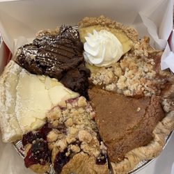 Sweetie-licious Bakery Cafe' - Pi day sampler pie!!!!!!!!!