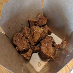 Legs & Breasts - Breast tender bites- not a lot for the price and very dry.