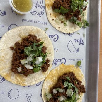 Califas - Street tacos, ground beef - Desserts Near Me - Greenville, South Carolina