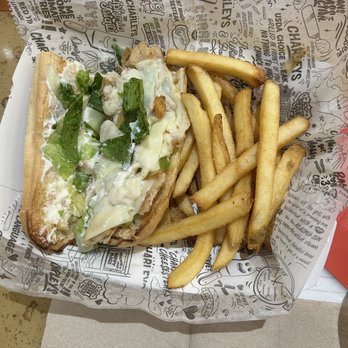 Charleys Cheesesteaks - ANY SMALL CHICKEN & FRY - Sandwiches Near Me - Huntsville, Alabama