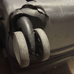 Frontier Airlines - Brand new broken luggage and no one to help