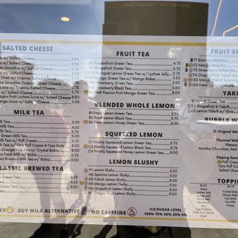 Happy Lemon - Menu - Bubble Tea Near Me - Houston, Texas Happy Lemon - Menu - Bubble Tea Near Me - Houston, Texas