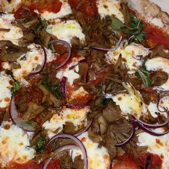 Bettina - Mushroom pizza - Pizza Near Me - Santa Barbara, California Bettina - Mushroom pizza - Pizza Near Me - Santa Barbara, California