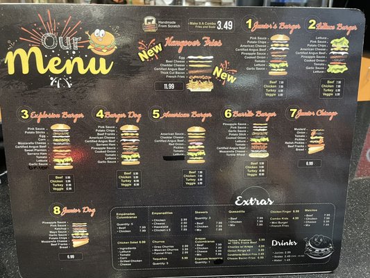 Menu photo 4 Junior Colombian Burger Orlando, FL Menu photo 4 Junior Colombian Burger Orlando, FL