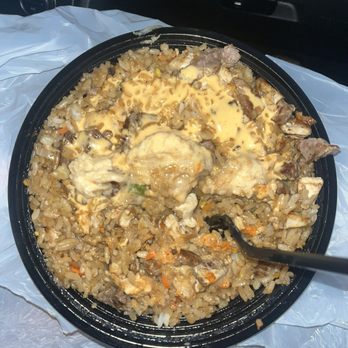 Fire Hibachi - Chicken and steak fried rice - Japanese Near Me - Redwood City, California Fire Hibachi - Chicken and steak fried rice - Japanese Near Me - Redwood City, California