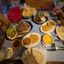 Hatch Chile Giant Shrimp Brochette with Beef Fajitas Hatch Chile Giant Shrimp Brochette with Beef Fajitas