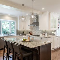 PURE Home Design - Classic Elegance - A beautiful Clayton home kitchen and breakfast room remodel with inset and full access custom cabinetry.