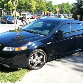Lucaz Window Tinting - 32% Sides, 22% Rear. 2006 Acura TL, SolarGard HP Charcoal.if i do it again, i will get nonmetallic tint for better fm reception - Car Window Tinting Near Me - San Jose, California Lucaz Window Tinting - 32% Sides, 22% Rear. 2006 Acura TL, SolarGard HP Charcoal.if i do it again, i will get nonmetallic tint for better fm reception - Car Window Tinting Near Me - San Jose, California