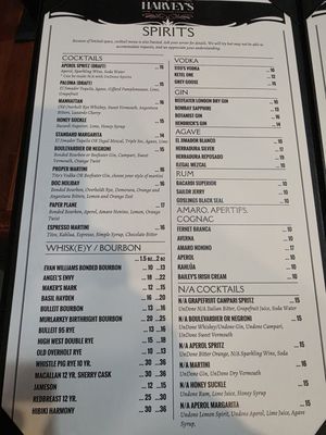 Menu photo 5 Harvey's Falls Church, VA