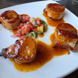 Bacon Wrapped Scallops