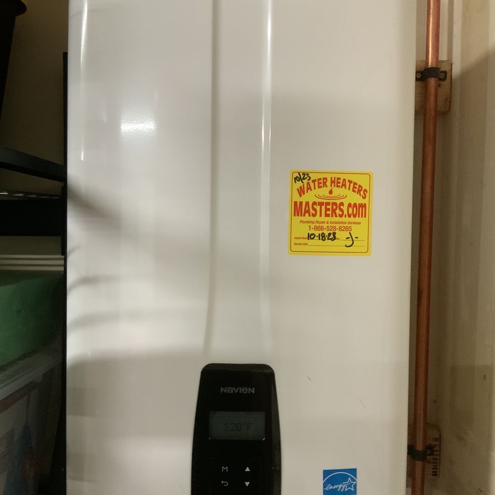 Water Heaters Masters - Our new Tank Less Water Heater, installed by Water Heaters Masters !!!! - Water Heater Installation/Repair Near Me - Concord, California Water Heaters Masters - Our new Tank Less Water Heater, installed by Water Heaters Masters !!!! - Water Heater Installation/Repair Near Me - Concord, California