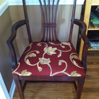 King's Mill - This is what my chair looked like after - amazing job! - Furniture Reupholstery Near Me - St Charles, Illinois