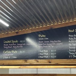 The Big Bib BBQ - New Braunfels - Menu