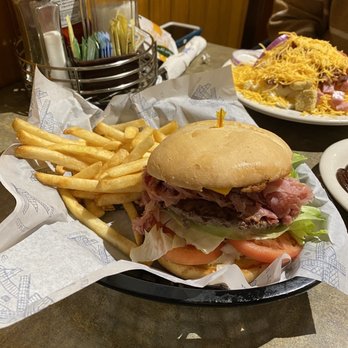 Windmill Restaurant - Super burger with fries - Breakfast & Brunch Near Me - Holland, Michigan Windmill Restaurant - Super burger with fries - Breakfast & Brunch Near Me - Holland, Michigan