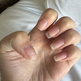 Nail salon service for gel removal Nail salon service for gel removal