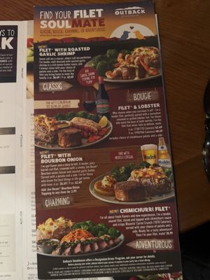 Outback Steakhouse Alexandria Menu With Prices: Ultimate Guide 2025