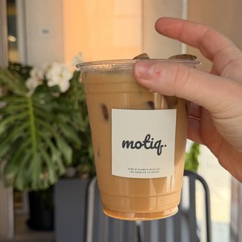 Motiq - Honey Oat Latte - Coffee & Tea Near Me - Los Angeles, California