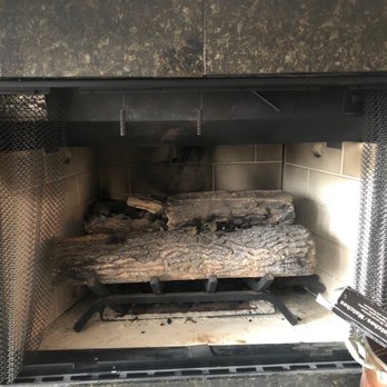 Fire It Up Chimney Services - He cleaned the logs, the chimney, and walls/floor, and added new sand, embers, and sealed the pipe. All done in 30 min - Chimney Sweeps Near Me