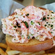 Photo of St Paul Fish Company - Milwaukee, WI, United States. close up on awesome lobster roll