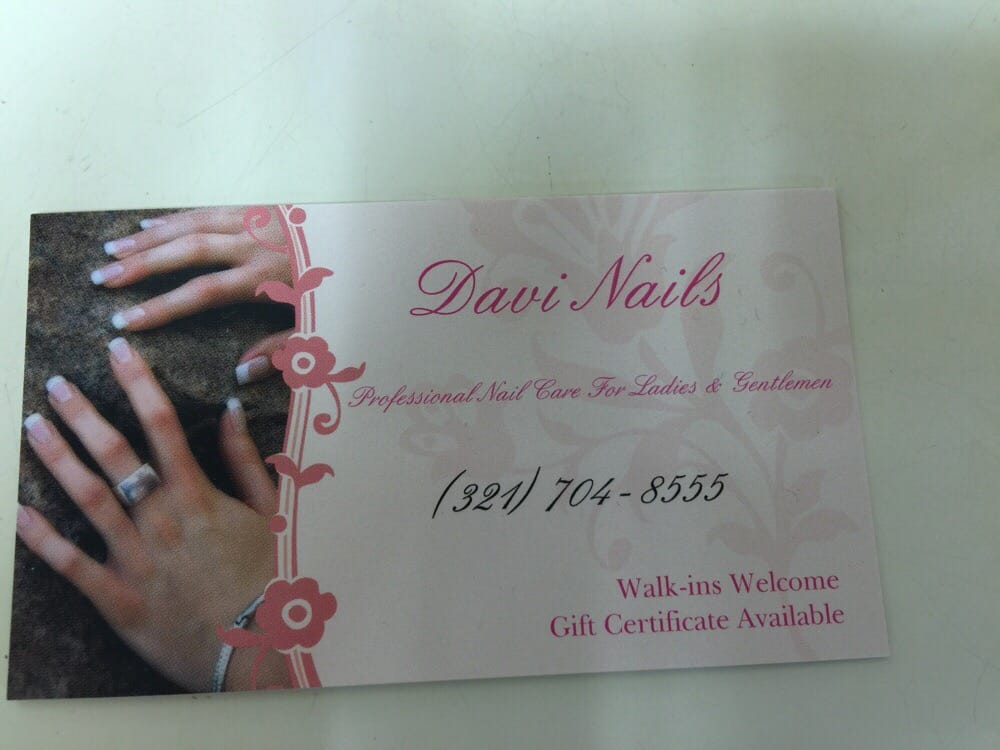 DA VI NAILS 1500 E Merritt Island Cswy, Merritt Island, Florida