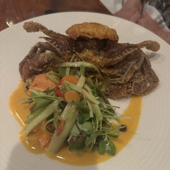 Shagbark - Cornmeal-dusted Soft Shell Crab - New American Near Me - Richmond, Virginia Shagbark - Cornmeal-dusted Soft Shell Crab - New American Near Me - Richmond, Virginia