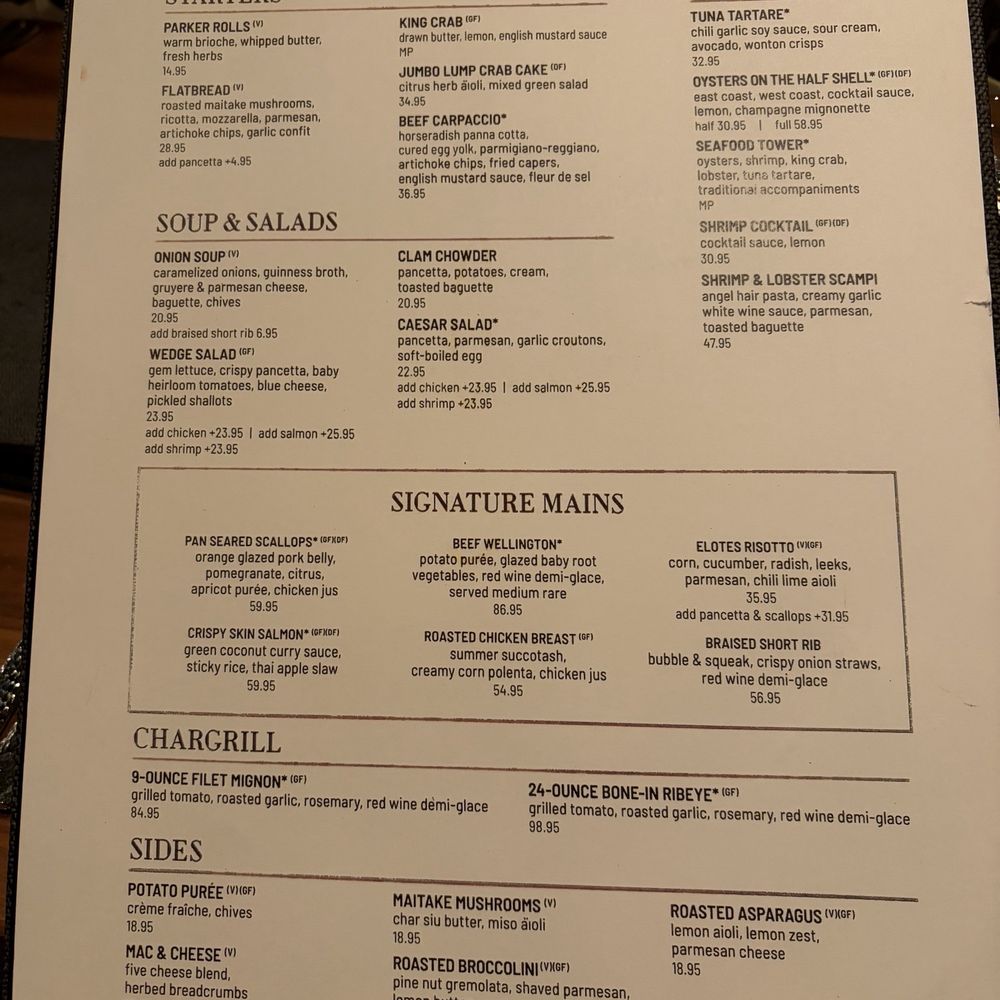 Ramsay's Kitchen - Menu - New American Near Me - Las Vegas, Nevada