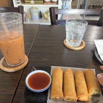 Samata Vegan House - Thai Iced Tea IS TO DIE FOR! - Thai Near Me - Los Angeles, California Samata Vegan House - Thai Iced Tea IS TO DIE FOR! - Thai Near Me - Los Angeles, California