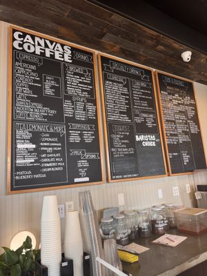 Menu photo 1 Canvas Coffee Corona, CA