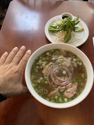 Photo of Darren's Cafe - San Francisco, CA, US. This picture does not do justice. Bowl is huge!