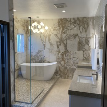 Jeffrey Smith Designs - Wet Room of Primary Bath, Redondo Beach - Interior Design Near Me Jeffrey Smith Designs - Wet Room of Primary Bath, Redondo Beach - Interior Design Near Me