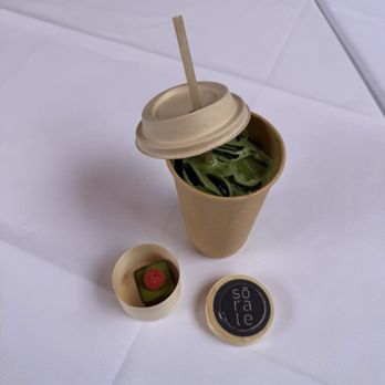 Sorate - Matcha tiramisu bite + matcha latte - Tea Rooms Near Me - New York, New York Sorate - Matcha tiramisu bite + matcha latte - Tea Rooms Near Me - New York, New York