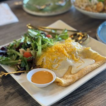 Butterfly Pea Cafe - Chicken, Spinach, Mushroom Crepe - Creperies Near Me - Los Angeles, California Butterfly Pea Cafe - Chicken, Spinach, Mushroom Crepe - Creperies Near Me - Los Angeles, California
