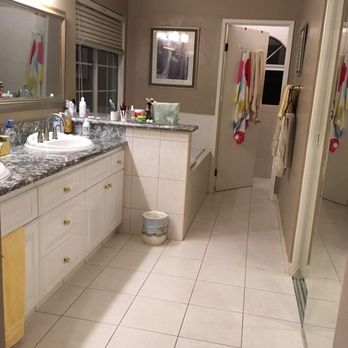 Cova Construction - Master bathroom - before - General Contractors Near Me - Corona, California