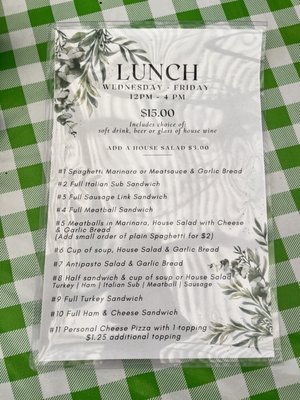 Menu photo 1 Genovese's Kitchen Alhambra, CA
