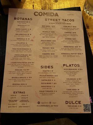 Menu photo 1 Round Corner Cantina Pittsburgh, PA