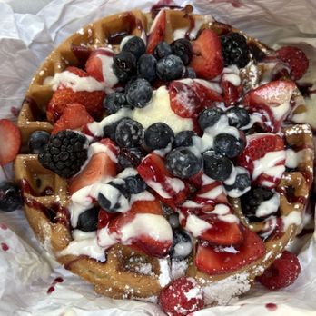 Berries & Batter - Waffle creme la creme - Breakfast & Brunch Near Me - Highland Village, Texas Berries & Batter - Waffle creme la creme - Breakfast & Brunch Near Me - Highland Village, Texas