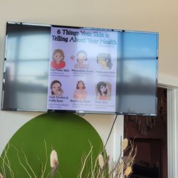 CBQ Facial Beauty Bar - Slideshow tv with skin tips