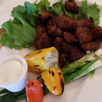 Fork in The Road - Appetizers, grilled steak with Bleu cheese stuffed peppers - American Near Me - Mukwonago, Wisconsin