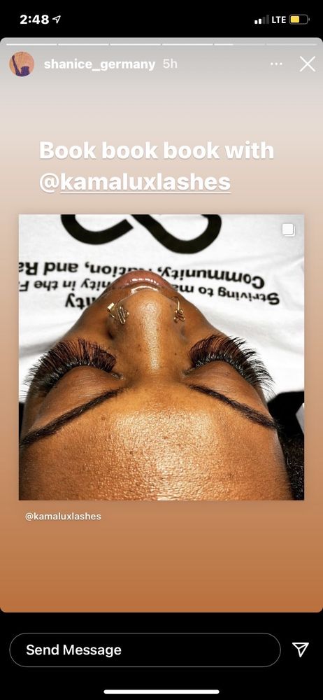 Kama Lux Lashes Logo