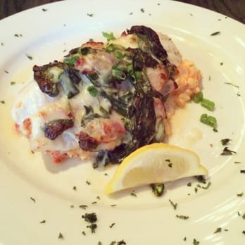 Tautog's Restaurant - Pan seared grouper & sundried tomato risotto - Seafood Near Me - Virginia Beach, Virginia