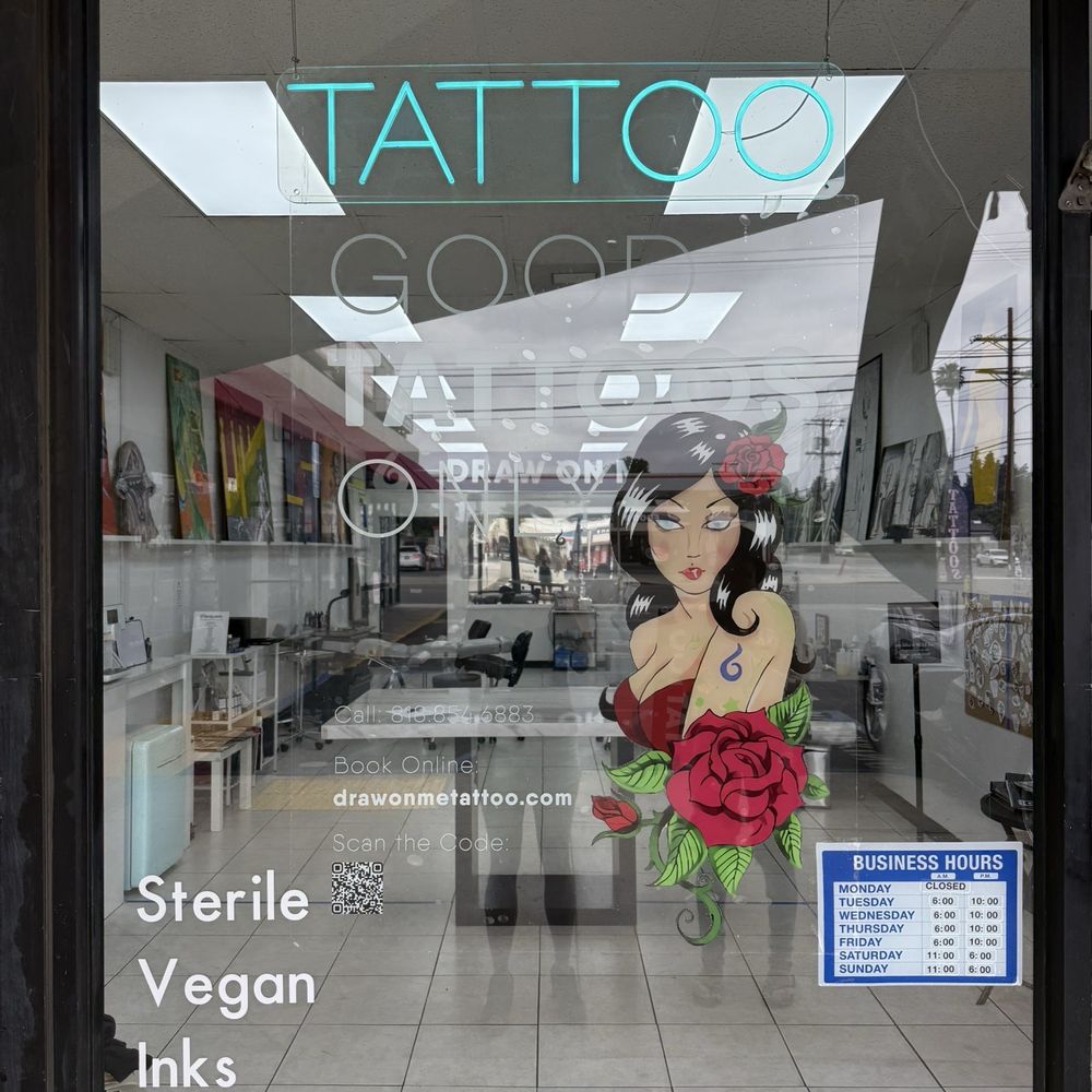 Draw On Me - Tattoo Near Me - Los Angeles, California Draw On Me - Tattoo Near Me - Los Angeles, California