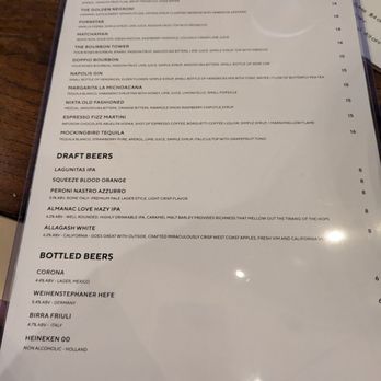 Doppio Zero Campbell - Drink menu - Italian Near Me - Campbell, California Doppio Zero Campbell - Drink menu - Italian Near Me - Campbell, California